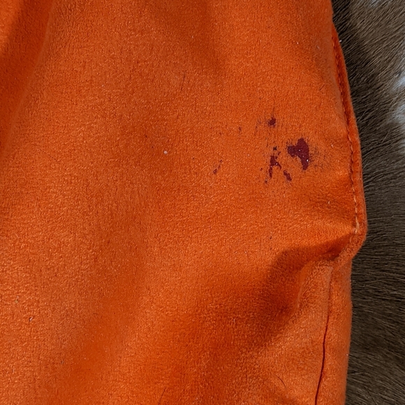 Jana Feifer Orange Pink Tweed Hobo Shoulder Bag - Picture 12 of 12